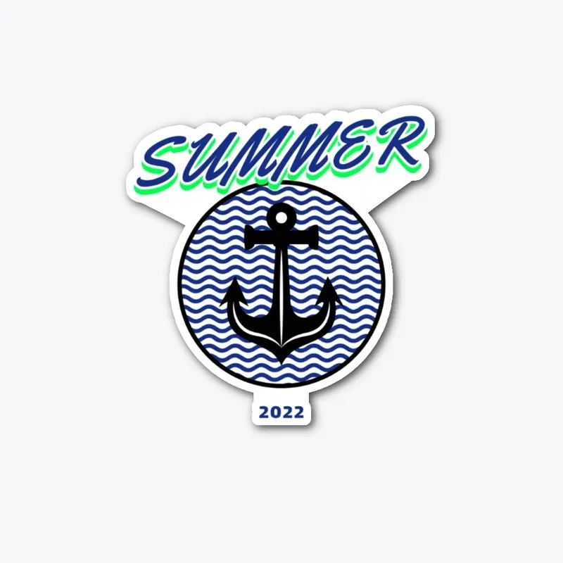 Summer 2022 Anchor Sticker