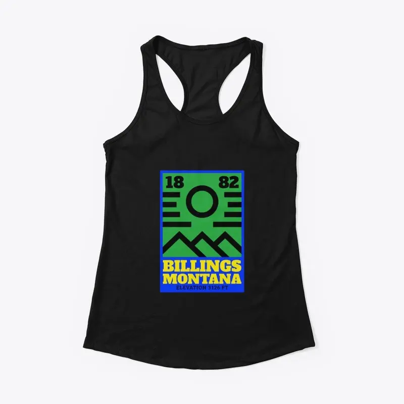 Billings Montana Women's Tank Top